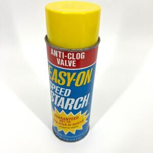 Vintage Easy On Speed Starch Partial Can